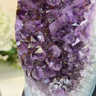 Extra Quality Amethyst Cluster, Cement Base, 16.2 lbs & 12.5" Tall #5614 - 0148 - Brazil GemsBrazil GemsExtra Quality Amethyst Cluster, Cement Base, 16.2 lbs & 12.5" Tall #5614 - 0148Clusters on Cement Bases5614 - 0148