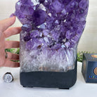 Extra Quality Amethyst Cluster, Cement Base, 24.7 lbs & 12.4" Tall #5614 - 0151 - Brazil GemsBrazil GemsExtra Quality Amethyst Cluster, Cement Base, 24.7 lbs & 12.4" Tall #5614 - 0151Clusters on Cement Bases5614 - 0151