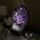 Extra Quality Amethyst Cluster, Cement Base, 24.7 lbs & 12.4" Tall #5614 - 0151 - Brazil GemsBrazil GemsExtra Quality Amethyst Cluster, Cement Base, 24.7 lbs & 12.4" Tall #5614 - 0151Clusters on Cement Bases5614 - 0151