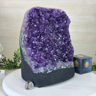 Extra Quality Amethyst Cluster, Cement Base, 25.4 lbs & 10.2" Tall #5614 - 0152 - Brazil GemsBrazil GemsExtra Quality Amethyst Cluster, Cement Base, 25.4 lbs & 10.2" Tall #5614 - 0152Clusters on Cement Bases5614 - 0152