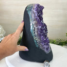 Extra Quality Amethyst Cluster, Cement Base, 25.4 lbs & 10.2" Tall #5614 - 0152 - Brazil GemsBrazil GemsExtra Quality Amethyst Cluster, Cement Base, 25.4 lbs & 10.2" Tall #5614 - 0152Clusters on Cement Bases5614 - 0152