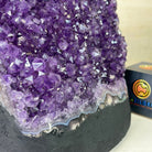 Extra Quality Amethyst Cluster, Cement Base, 25.4 lbs & 10.2" Tall #5614 - 0152 - Brazil GemsBrazil GemsExtra Quality Amethyst Cluster, Cement Base, 25.4 lbs & 10.2" Tall #5614 - 0152Clusters on Cement Bases5614 - 0152