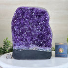 Extra Quality Amethyst Cluster, Cement Base, 25.4 lbs & 10.2" Tall #5614 - 0152 - Brazil GemsBrazil GemsExtra Quality Amethyst Cluster, Cement Base, 25.4 lbs & 10.2" Tall #5614 - 0152Clusters on Cement Bases5614 - 0152