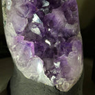 Extra Quality Amethyst Cluster, Cement Base, 6.5 lbs & 7.6" Tall #5614 - 0124 - Brazil GemsBrazil GemsExtra Quality Amethyst Cluster, Cement Base, 6.5 lbs & 7.6" Tall #5614 - 0124Clusters on Cement Bases5614 - 0124