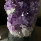 Extra Quality Amethyst Cluster, Cement Base, 6.9 lbs & 8.1" Tall #5614 - 0125 - Brazil GemsBrazil GemsExtra Quality Amethyst Cluster, Cement Base, 6.9 lbs & 8.1" Tall #5614 - 0125Clusters on Cement Bases5614 - 0125