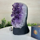 Extra Quality Amethyst Cluster, Cement Base, 6.9 lbs & 8.1" Tall #5614 - 0125 - Brazil GemsBrazil GemsExtra Quality Amethyst Cluster, Cement Base, 6.9 lbs & 8.1" Tall #5614 - 0125Clusters on Cement Bases5614 - 0125