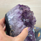 Extra Quality Amethyst Cluster, Cement Base, 8.9 lbs & 8.3" Tall #5614 - 0131 - Brazil GemsBrazil GemsExtra Quality Amethyst Cluster, Cement Base, 8.9 lbs & 8.3" Tall #5614 - 0131Clusters on Cement Bases5614 - 0131