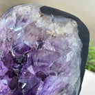 Extra Quality Amethyst Cluster, Cement Base, 9.5 lbs & 8.6" Tall #5614 - 0132 - Brazil GemsBrazil GemsExtra Quality Amethyst Cluster, Cement Base, 9.5 lbs & 8.6" Tall #5614 - 0132Clusters on Cement Bases5614 - 0132