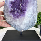 Extra Quality Amethyst Cluster on Metal Base, 20.6 lbs & 13.9" Tall #5491 - 0192 - Brazil GemsBrazil GemsExtra Quality Amethyst Cluster on Metal Base, 20.6 lbs & 13.9" Tall #5491 - 0192Clusters on Fixed Bases5491 - 0192