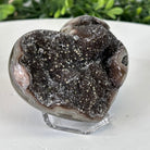 Extra Quality Amethyst Heart Geode on an Acrylic Stand 0.52 lbs & 2.3" Tall #5462-0087 by Brazil Gems - Brazil GemsBrazil GemsExtra Quality Amethyst Heart Geode on an Acrylic Stand 0.52 lbs & 2.3" Tall #5462-0087 by Brazil GemsHearts5462-0087