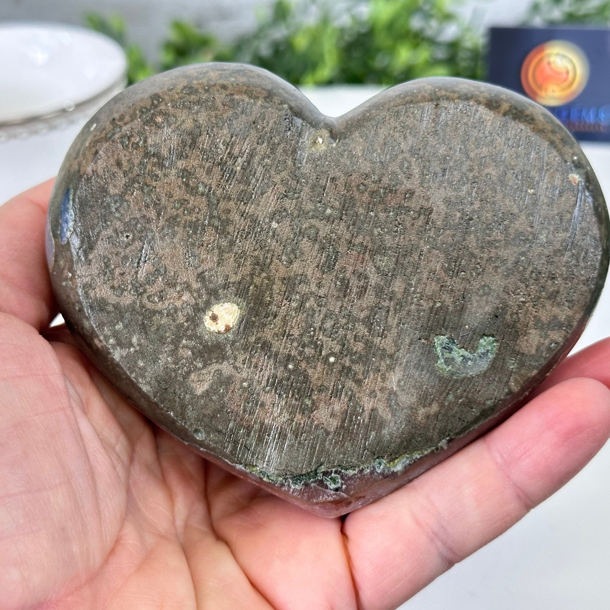Extra Quality Amethyst Heart Geode on an Acrylic Stand, 0.91 lbs & 2.7" Tall #5462-0051 by Brazil Gems - Brazil GemsBrazil GemsExtra Quality Amethyst Heart Geode on an Acrylic Stand, 0.91 lbs & 2.7" Tall #5462-0051 by Brazil GemsHearts5462-0051