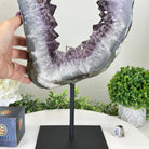 Extra Quality Amethyst Portal, 12.9 lbs & 17.1" Tall #5606 - 0123 - Brazil GemsBrazil GemsExtra Quality Amethyst Portal, 12.9 lbs & 17.1" Tall #5606 - 0123Portals on Fixed Bases5606 - 0123