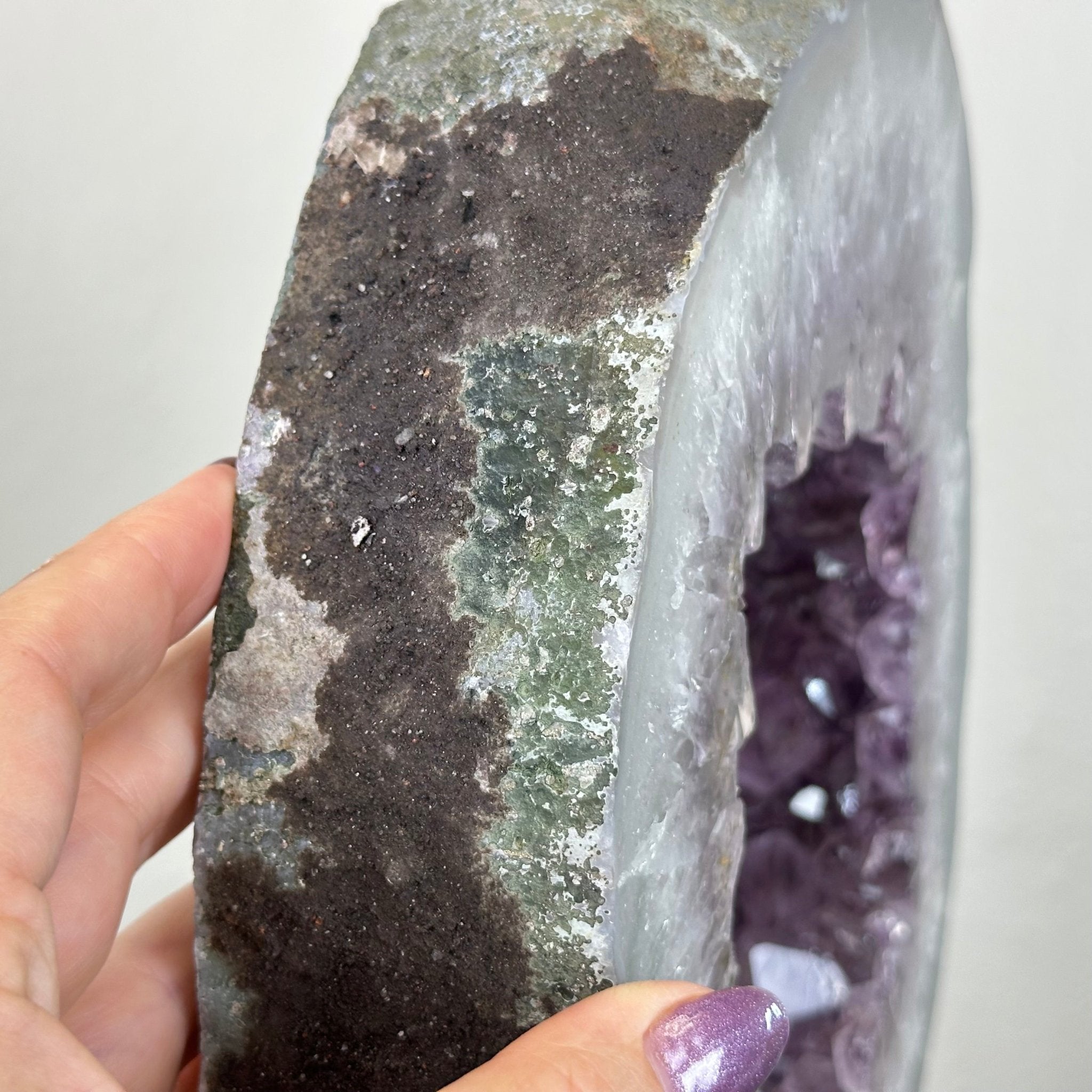 Extra Quality Amethyst Portal, 12.9 lbs & 17.1" Tall #5606 - 0123 - Brazil GemsBrazil GemsExtra Quality Amethyst Portal, 12.9 lbs & 17.1" Tall #5606 - 0123Portals on Fixed Bases5606 - 0123