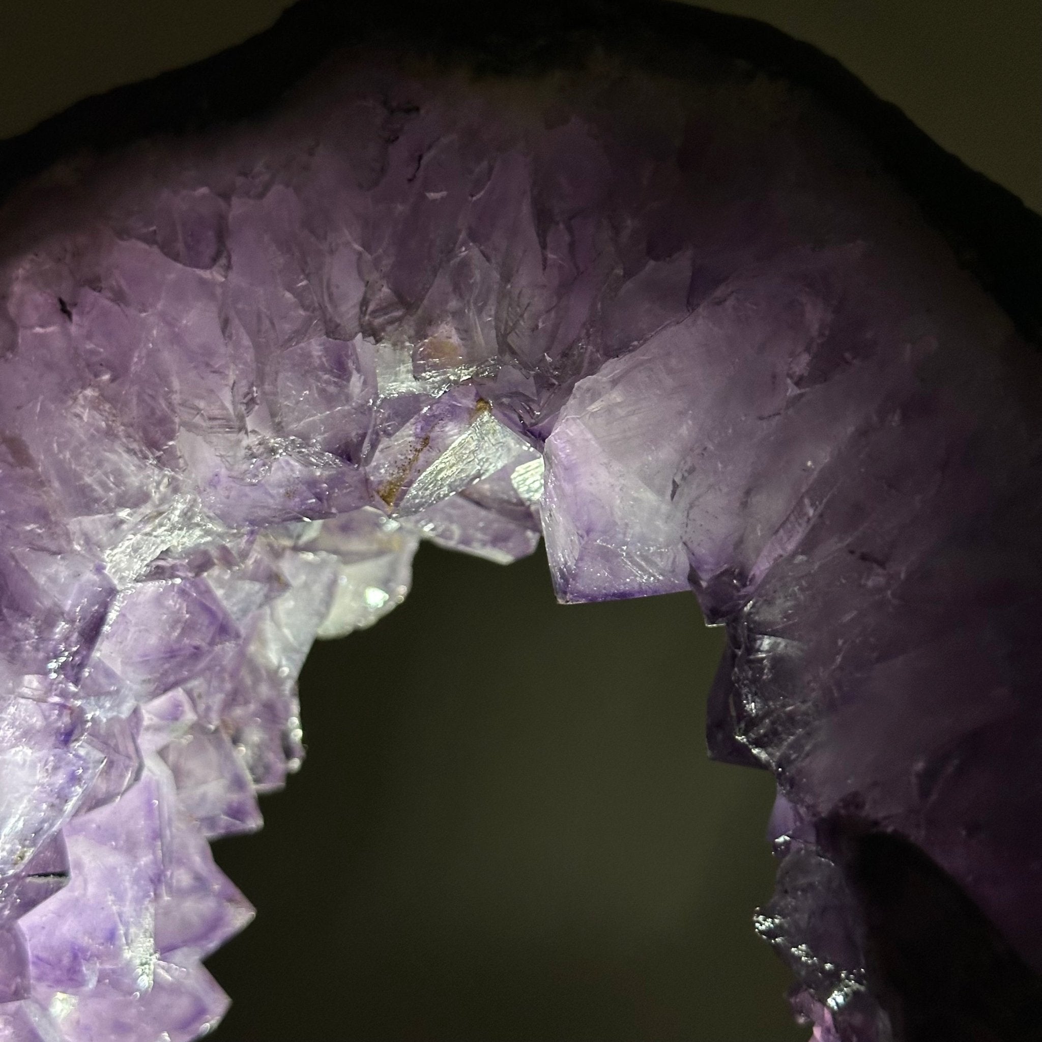 Extra Quality Amethyst Portal, 20.8 lbs & 20.1" Tall #5606 - 0125 - Brazil GemsBrazil GemsExtra Quality Amethyst Portal, 20.8 lbs & 20.1" Tall #5606 - 0125Portals on Fixed Bases5606 - 0125