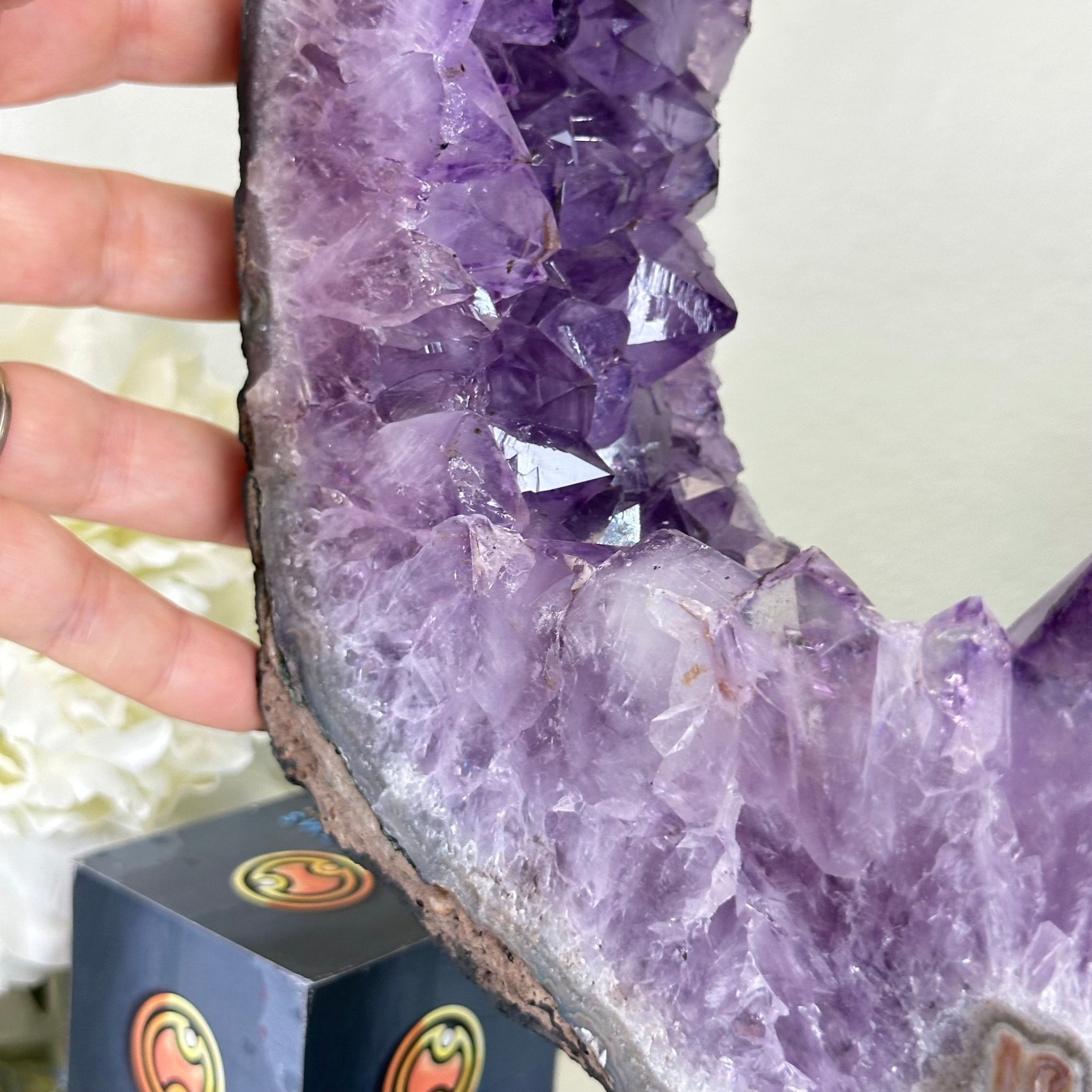 Extra Quality Amethyst Portal, 20.8 lbs & 20.1" Tall #5606 - 0125 - Brazil GemsBrazil GemsExtra Quality Amethyst Portal, 20.8 lbs & 20.1" Tall #5606 - 0125Portals on Fixed Bases5606 - 0125