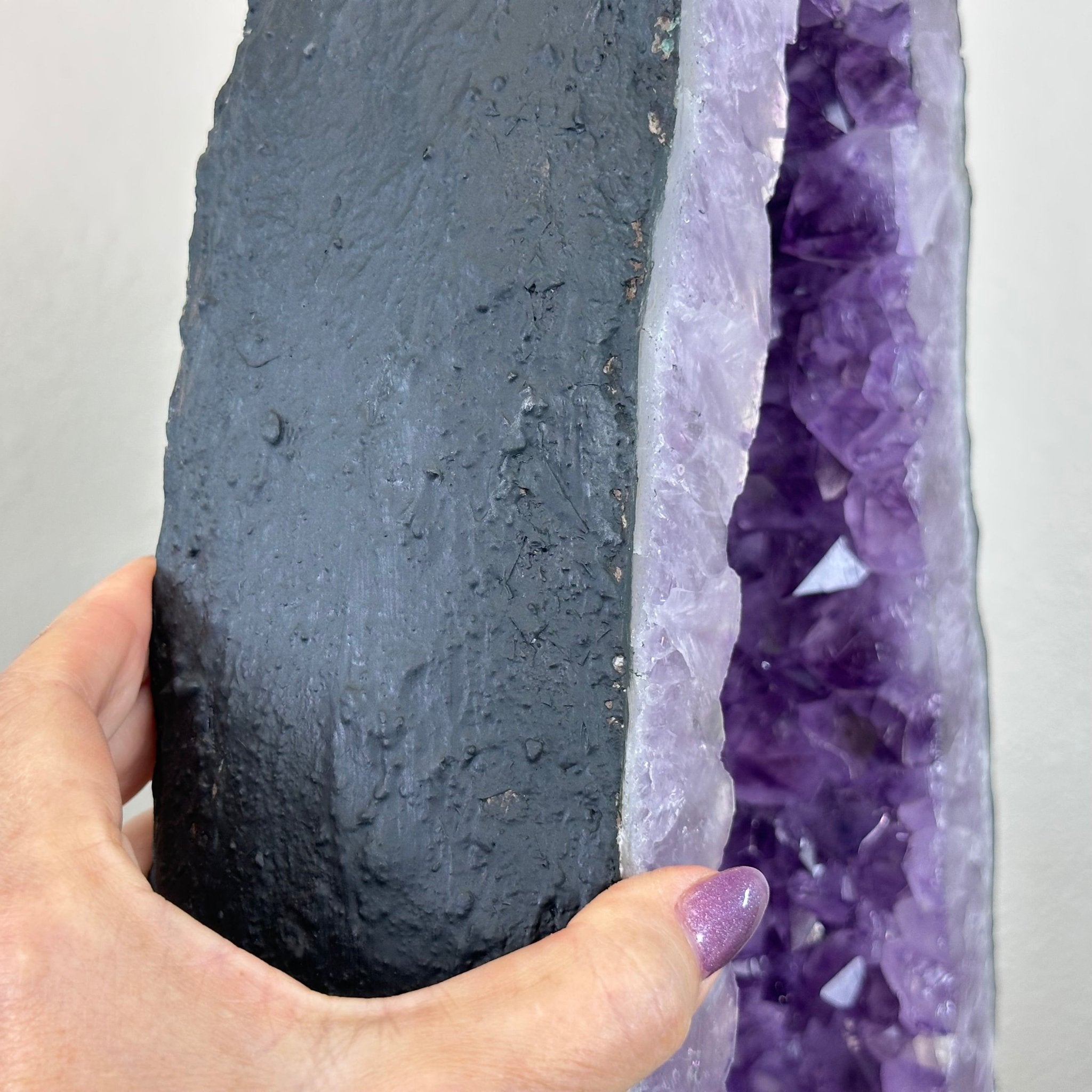 Extra Quality Amethyst Portal, 26.5 lbs & 19.9" Tall #5606 - 0128 - Brazil GemsBrazil GemsExtra Quality Amethyst Portal, 26.5 lbs & 19.9" Tall #5606 - 0128Portals on Fixed Bases5606 - 0128