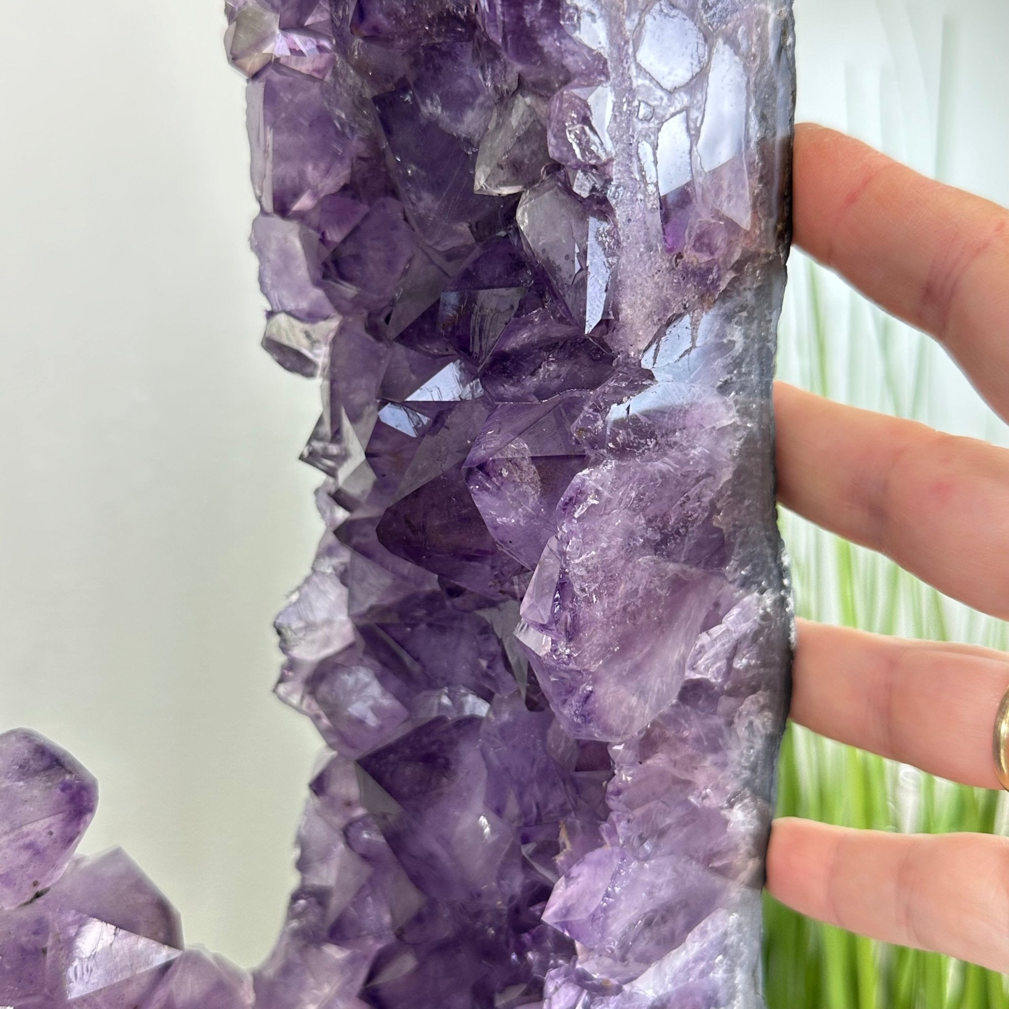 Extra Quality Amethyst Portal, 31.9 lbs & 20" Tall #5606 - 0129 - Brazil GemsBrazil GemsExtra Quality Amethyst Portal, 31.9 lbs & 20" Tall #5606 - 0129Portals on Fixed Bases5606 - 0129