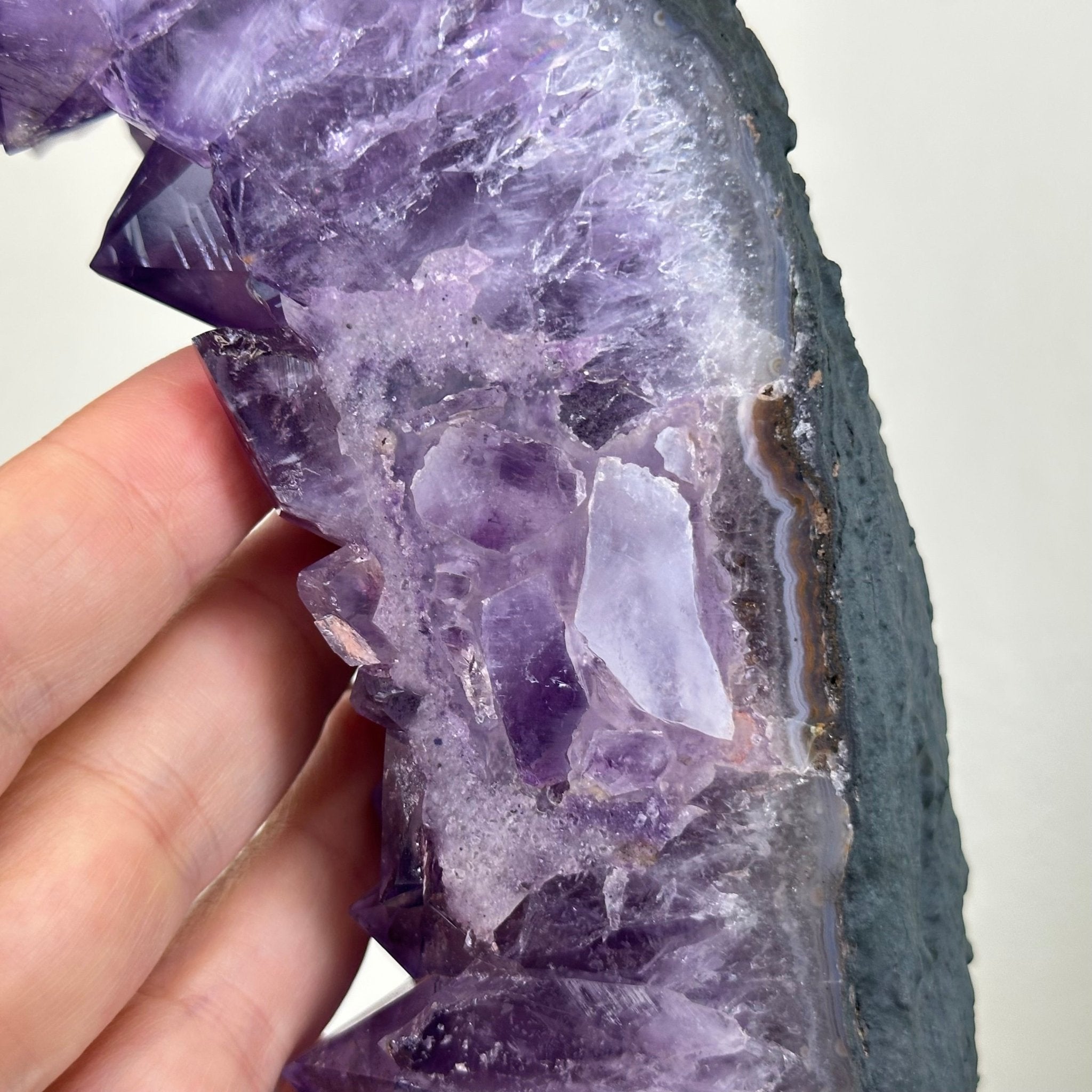 Extra Quality Amethyst Portal, 31.9 lbs & 20" Tall #5606 - 0129 - Brazil GemsBrazil GemsExtra Quality Amethyst Portal, 31.9 lbs & 20" Tall #5606 - 0129Portals on Fixed Bases5606 - 0129