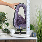 Extra Quality Amethyst Portal, 31.9 lbs & 20" Tall #5606 - 0129 - Brazil GemsBrazil GemsExtra Quality Amethyst Portal, 31.9 lbs & 20" Tall #5606 - 0129Portals on Fixed Bases5606 - 0129