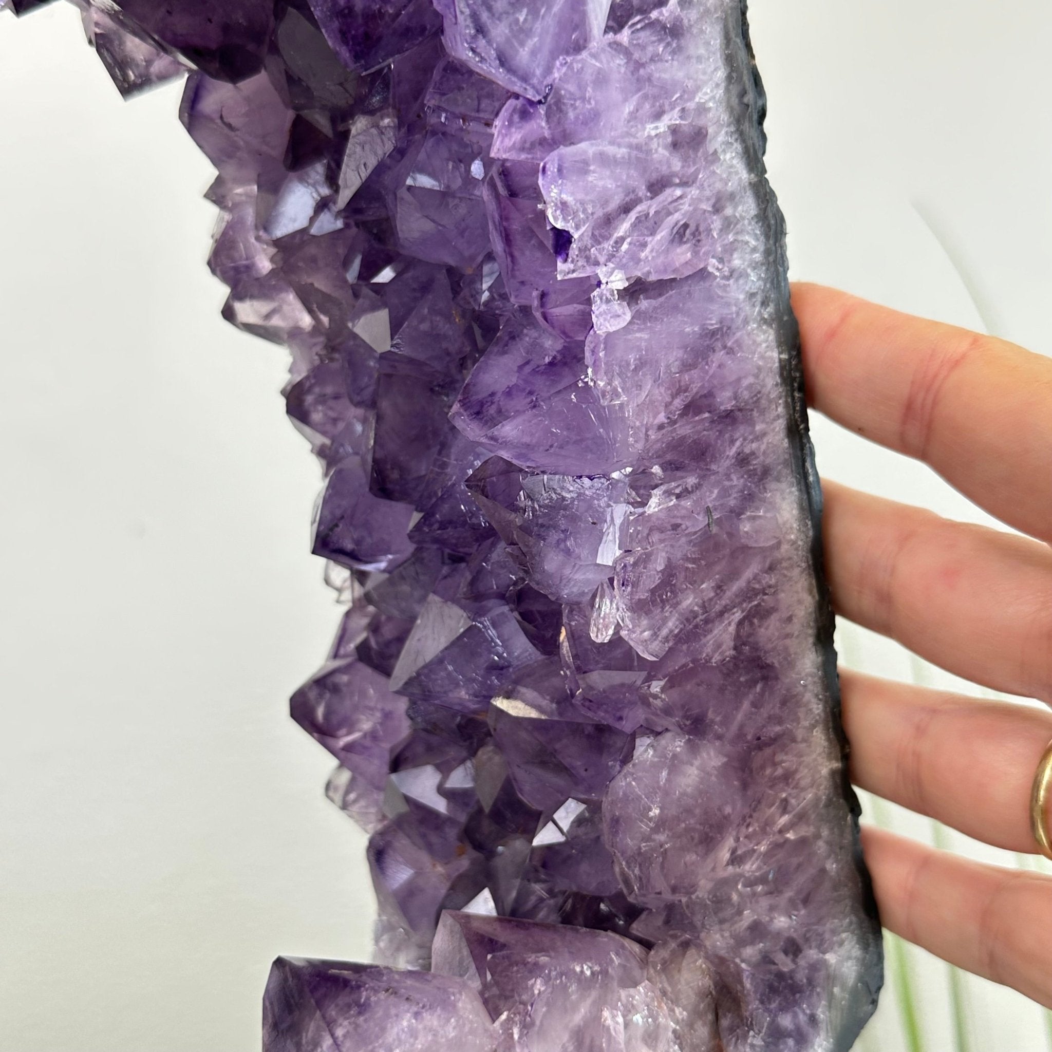 Extra Quality Amethyst Portal, 31.9 lbs & 20" Tall #5606 - 0129 - Brazil GemsBrazil GemsExtra Quality Amethyst Portal, 31.9 lbs & 20" Tall #5606 - 0129Portals on Fixed Bases5606 - 0129