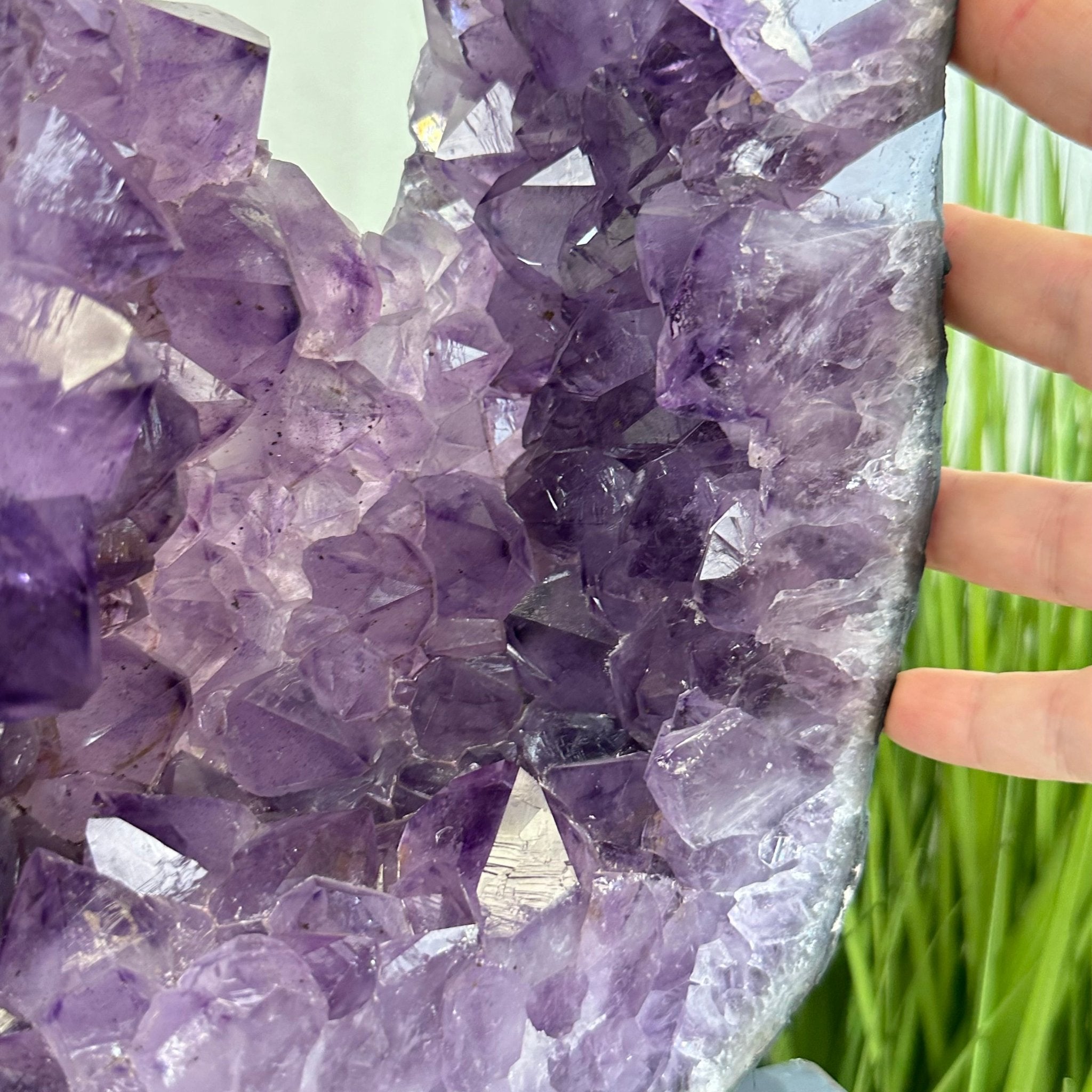 Extra Quality Amethyst Portal, 31.9 lbs & 20" Tall #5606 - 0129 - Brazil GemsBrazil GemsExtra Quality Amethyst Portal, 31.9 lbs & 20" Tall #5606 - 0129Portals on Fixed Bases5606 - 0129