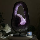 Extra Quality Amethyst Portal, 31.9 lbs & 20" Tall #5606 - 0129 - Brazil GemsBrazil GemsExtra Quality Amethyst Portal, 31.9 lbs & 20" Tall #5606 - 0129Portals on Fixed Bases5606 - 0129