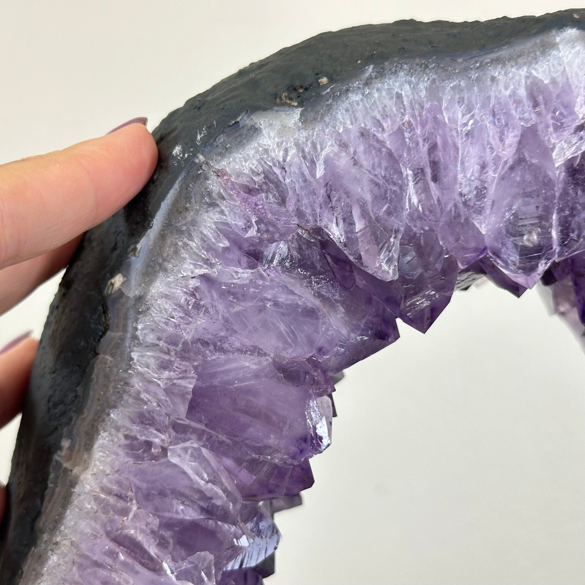 Extra Quality Amethyst Portal, 31.9 lbs & 20" Tall #5606 - 0129 - Brazil GemsBrazil GemsExtra Quality Amethyst Portal, 31.9 lbs & 20" Tall #5606 - 0129Portals on Fixed Bases5606 - 0129