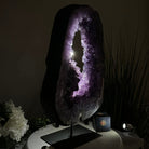 Extra Quality Amethyst Portal, 31.9 lbs & 20" Tall #5606 - 0129 - Brazil GemsBrazil GemsExtra Quality Amethyst Portal, 31.9 lbs & 20" Tall #5606 - 0129Portals on Fixed Bases5606 - 0129