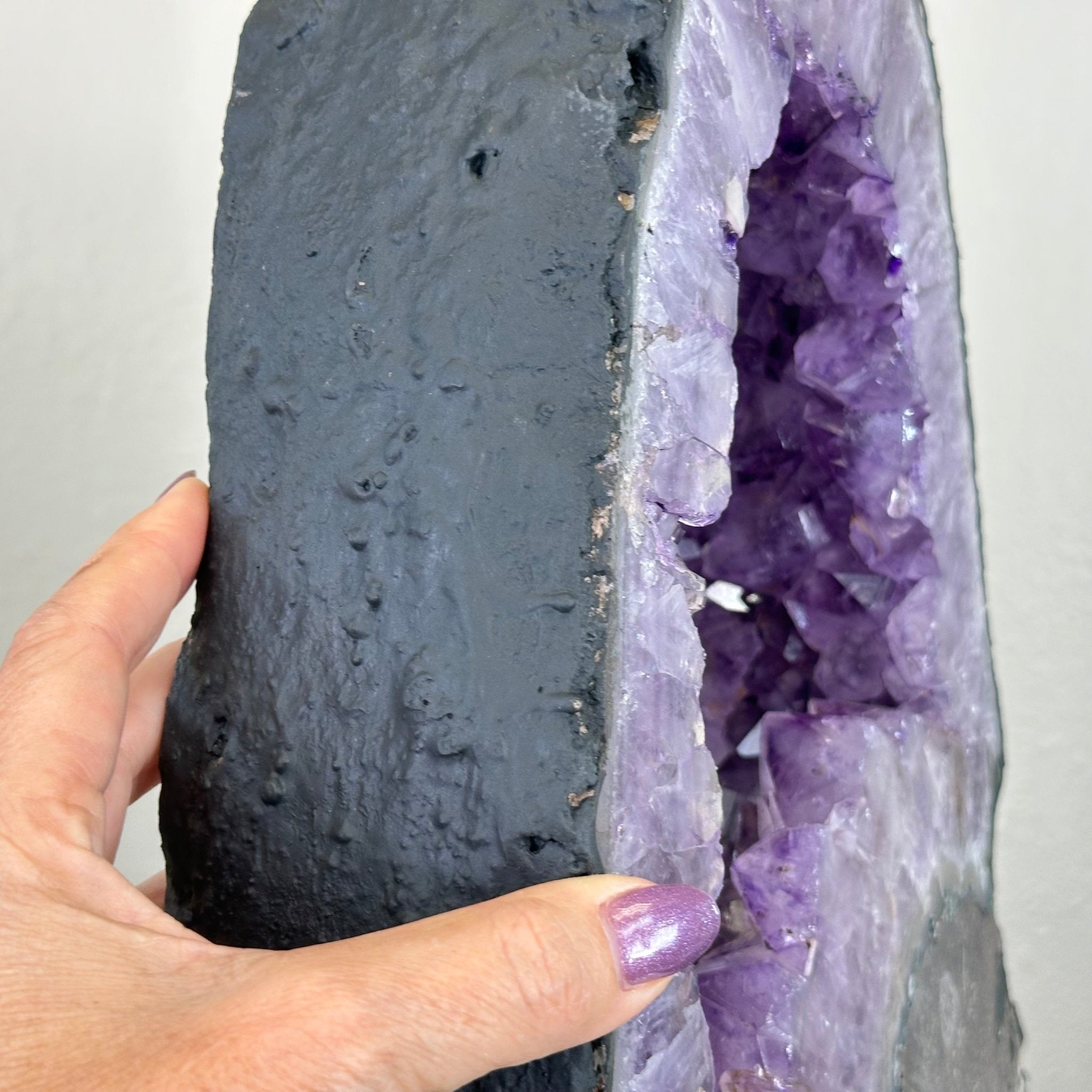 Extra Quality Amethyst Portal, 31.9 lbs & 20" Tall #5606 - 0129 - Brazil GemsBrazil GemsExtra Quality Amethyst Portal, 31.9 lbs & 20" Tall #5606 - 0129Portals on Fixed Bases5606 - 0129