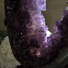 Extra Quality Amethyst Portal, Metal Stand, 21.9 lbs & 18.2" Tall #5604 - 0112 - Brazil GemsBrazil GemsExtra Quality Amethyst Portal, Metal Stand, 21.9 lbs & 18.2" Tall #5604 - 0112Portals on Rotating Bases5604 - 0112