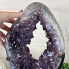 Extra Quality Amethyst Portal, Metal Stand, 21.9 lbs & 18.2" Tall #5604 - 0112 - Brazil GemsBrazil GemsExtra Quality Amethyst Portal, Metal Stand, 21.9 lbs & 18.2" Tall #5604 - 0112Portals on Rotating Bases5604 - 0112