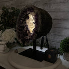 Extra Quality Amethyst Portal on a Fixed Stand, 26.9 lbs & 14" Tall #5606 - 0060 - Brazil GemsBrazil GemsExtra Quality Amethyst Portal on a Fixed Stand, 26.9 lbs & 14" Tall #5606 - 0060Portals on Fixed Bases5606 - 0060