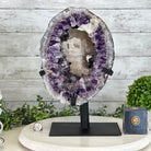 Extra Quality Amethyst Portal on a Fixed Stand, 26.9 lbs & 14" Tall #5606 - 0060 - Brazil GemsBrazil GemsExtra Quality Amethyst Portal on a Fixed Stand, 26.9 lbs & 14" Tall #5606 - 0060Portals on Fixed Bases5606 - 0060