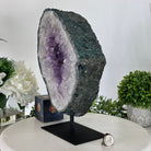 Extra Quality Amethyst Portal on Metal Stand, 14.6 lbs & 12.4" Tall #5606 - 0106 - Brazil GemsBrazil GemsExtra Quality Amethyst Portal on Metal Stand, 14.6 lbs & 12.4" Tall #5606 - 0106Portals on Fixed Bases5606 - 0106