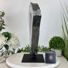 Extra Quality Amethyst Portal on Metal Stand, 15.7 lbs & 15.7" Tall #5606 - 0107 - Brazil GemsBrazil GemsExtra Quality Amethyst Portal on Metal Stand, 15.7 lbs & 15.7" Tall #5606 - 0107Portals on Fixed Bases5606 - 0107