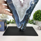 Extra Quality Amethyst Portal on Metal Stand, 15.7 lbs & 15.7" Tall #5606 - 0107 - Brazil GemsBrazil GemsExtra Quality Amethyst Portal on Metal Stand, 15.7 lbs & 15.7" Tall #5606 - 0107Portals on Fixed Bases5606 - 0107