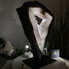 Extra Quality Amethyst Portal on Metal Stand, 15.7 lbs & 15.7" Tall #5606 - 0107 - Brazil GemsBrazil GemsExtra Quality Amethyst Portal on Metal Stand, 15.7 lbs & 15.7" Tall #5606 - 0107Portals on Fixed Bases5606 - 0107