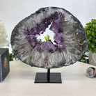 Extra Quality Amethyst Portal on Metal Stand, 3.7 lbs & 6.8" Tall #5606 - 0109 - Brazil GemsBrazil GemsExtra Quality Amethyst Portal on Metal Stand, 3.7 lbs & 6.8" Tall #5606 - 0109Portals on Fixed Bases5606 - 0109