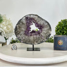 Extra Quality Amethyst Portal on Metal Stand, 3.7 lbs & 6.8" Tall #5606 - 0109 - Brazil GemsBrazil GemsExtra Quality Amethyst Portal on Metal Stand, 3.7 lbs & 6.8" Tall #5606 - 0109Portals on Fixed Bases5606 - 0109