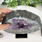 Extra Quality Amethyst Portal on Metal Stand, 3.7 lbs & 6.8" Tall #5606 - 0109 - Brazil GemsBrazil GemsExtra Quality Amethyst Portal on Metal Stand, 3.7 lbs & 6.8" Tall #5606 - 0109Portals on Fixed Bases5606 - 0109