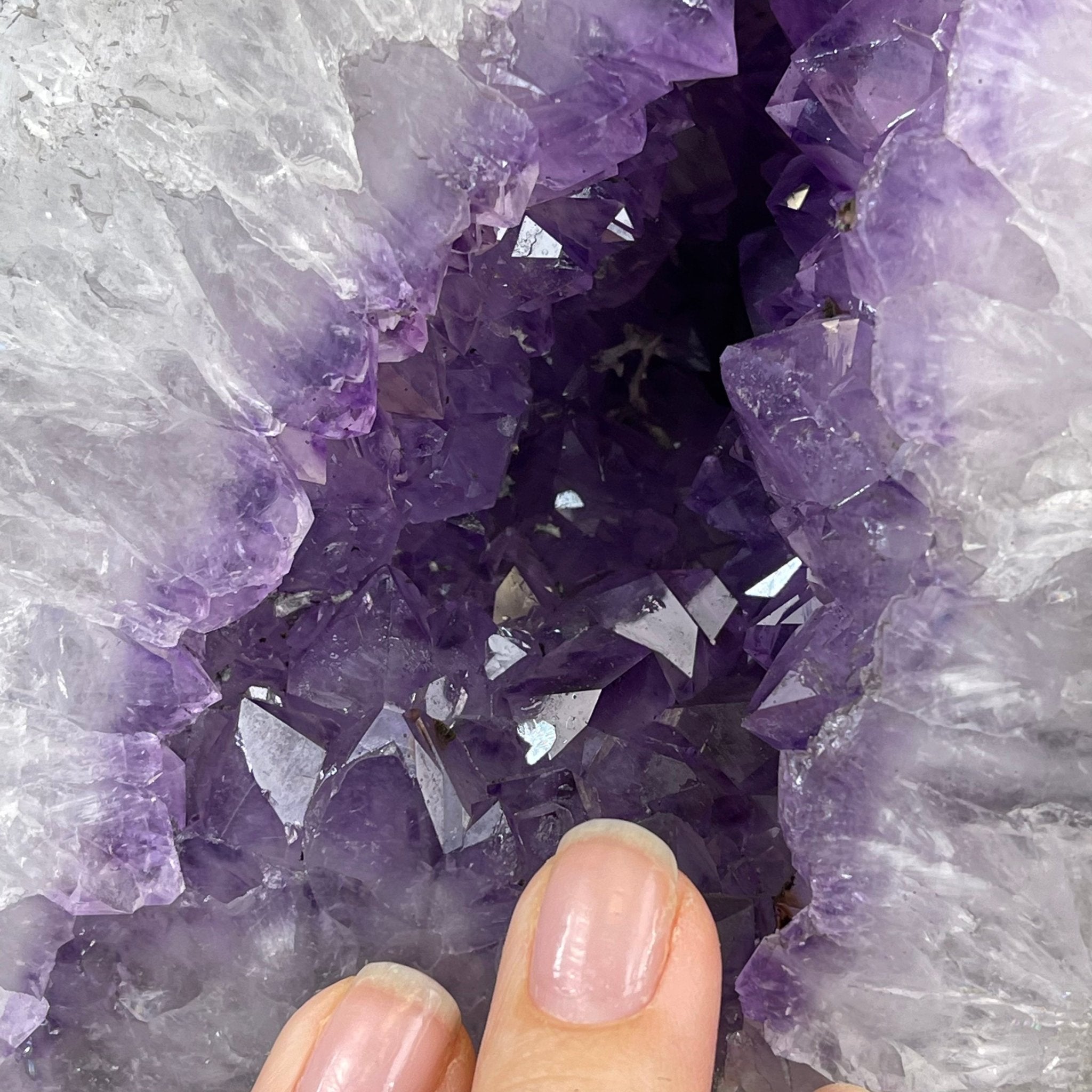 Amethyst Wings on a metal stand Model # 5493-0019 – Brazil Gems