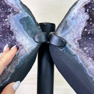 Extra Quality Amethyst Wings on a Metal Stand, 50.7 lbs, 24.4" Tall #5493 - 0044 - Brazil GemsBrazil GemsExtra Quality Amethyst Wings on a Metal Stand, 50.7 lbs, 24.4" Tall #5493 - 0044Amethyst Butterfly Wings5493 - 0044