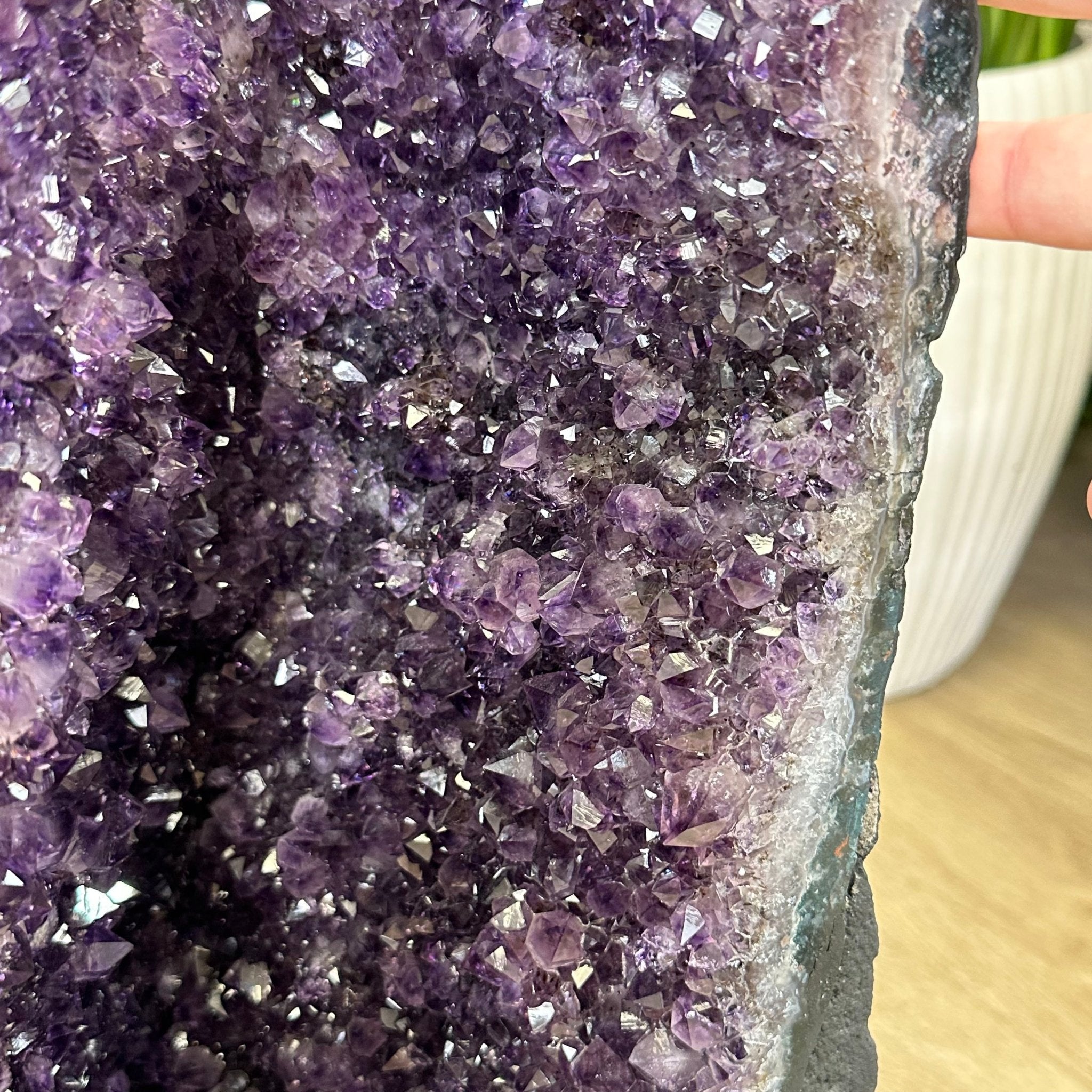 Extra Quality Brazilian Amethyst Cathedral, 100.7 lbs & 45.8" Tall, Model #5601-1234 by Brazil Gems - Brazil GemsBrazil GemsExtra Quality Brazilian Amethyst Cathedral, 100.7 lbs & 45.8" Tall, Model #5601-1234 by Brazil GemsCathedrals5601-1234