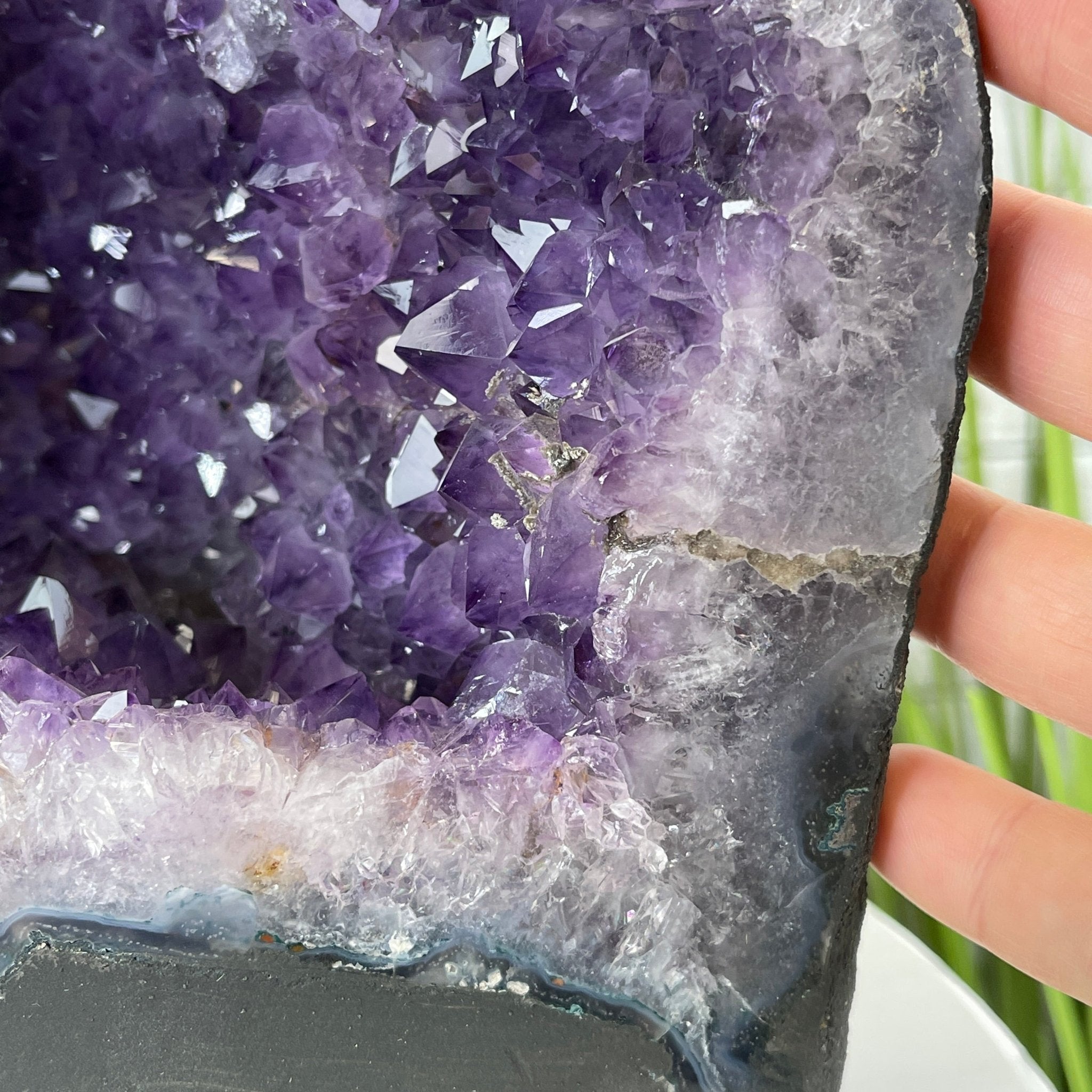 Extra Quality Brazilian Amethyst Cathedral, 10.2” tall & 30.5 lbs #5601-0631 by Brazil Gems - Brazil GemsBrazil GemsExtra Quality Brazilian Amethyst Cathedral, 10.2” tall & 30.5 lbs #5601-0631 by Brazil GemsCathedrals5601-0631