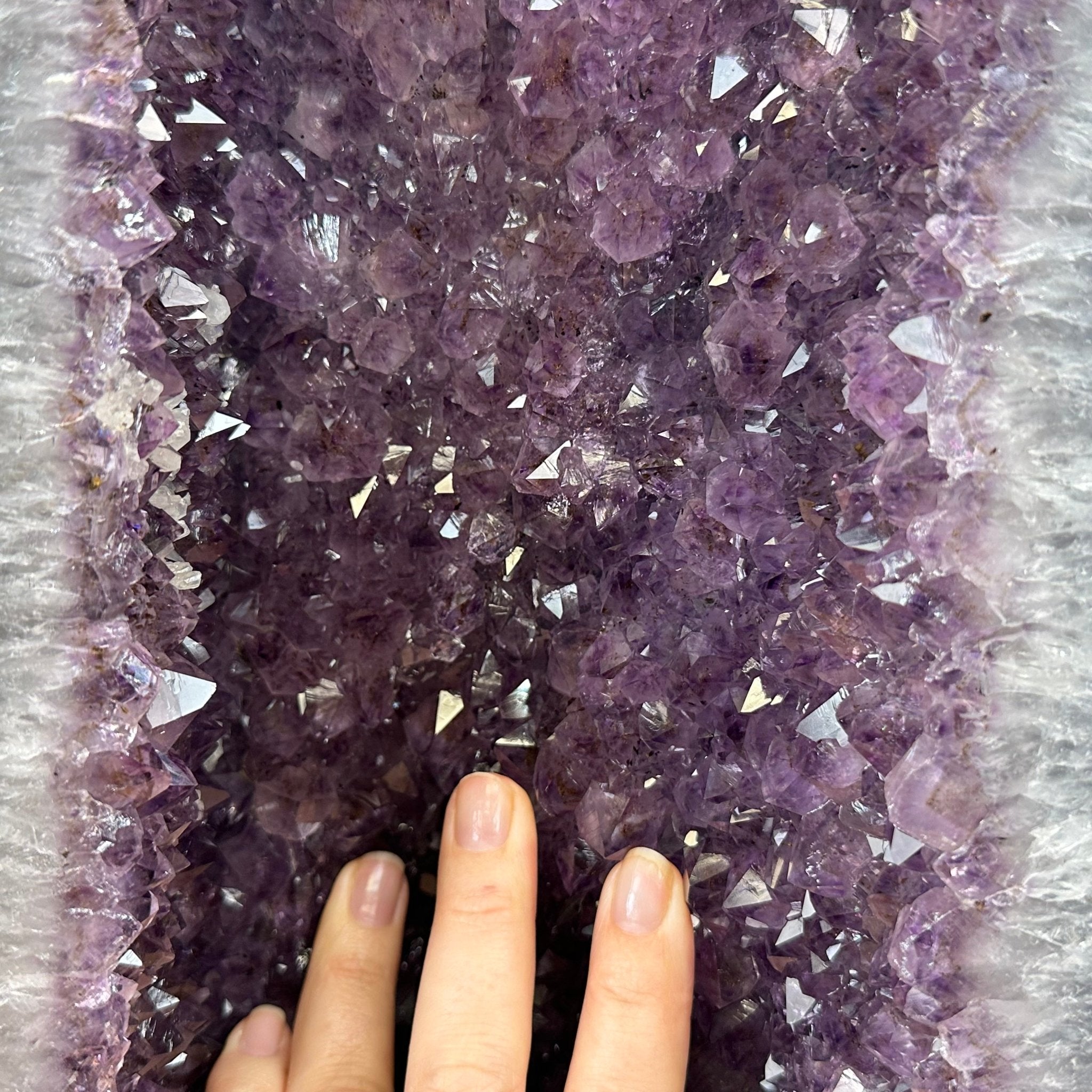 Extra Quality Brazilian Amethyst Cathedral, 125.6 lbs & 41" Tall, Model #5601-1238 by Brazil Gems - Brazil GemsBrazil GemsExtra Quality Brazilian Amethyst Cathedral, 125.6 lbs & 41" Tall, Model #5601-1238 by Brazil GemsCathedrals5601-1238