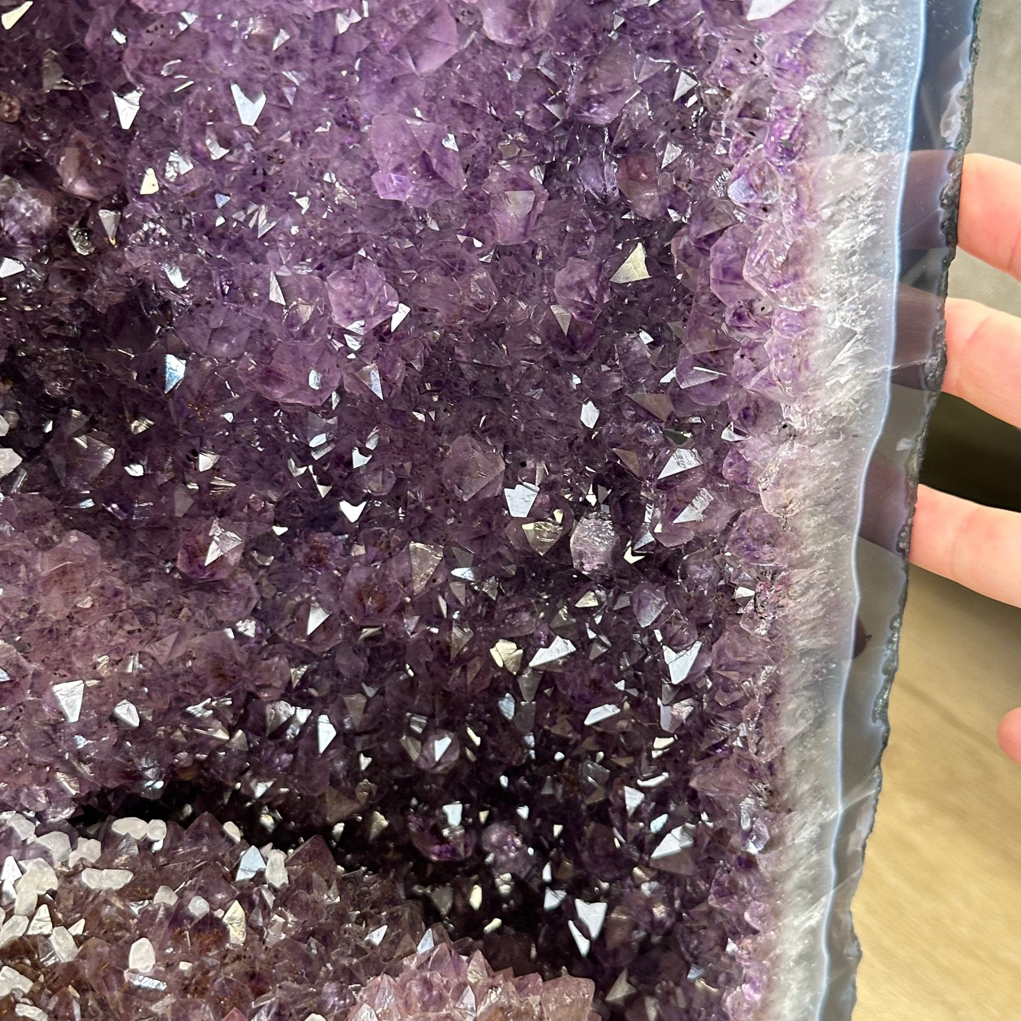Extra Quality Brazilian Amethyst Cathedral, 125.6 lbs & 41" Tall, Model #5601-1238 by Brazil Gems - Brazil GemsBrazil GemsExtra Quality Brazilian Amethyst Cathedral, 125.6 lbs & 41" Tall, Model #5601-1238 by Brazil GemsCathedrals5601-1238