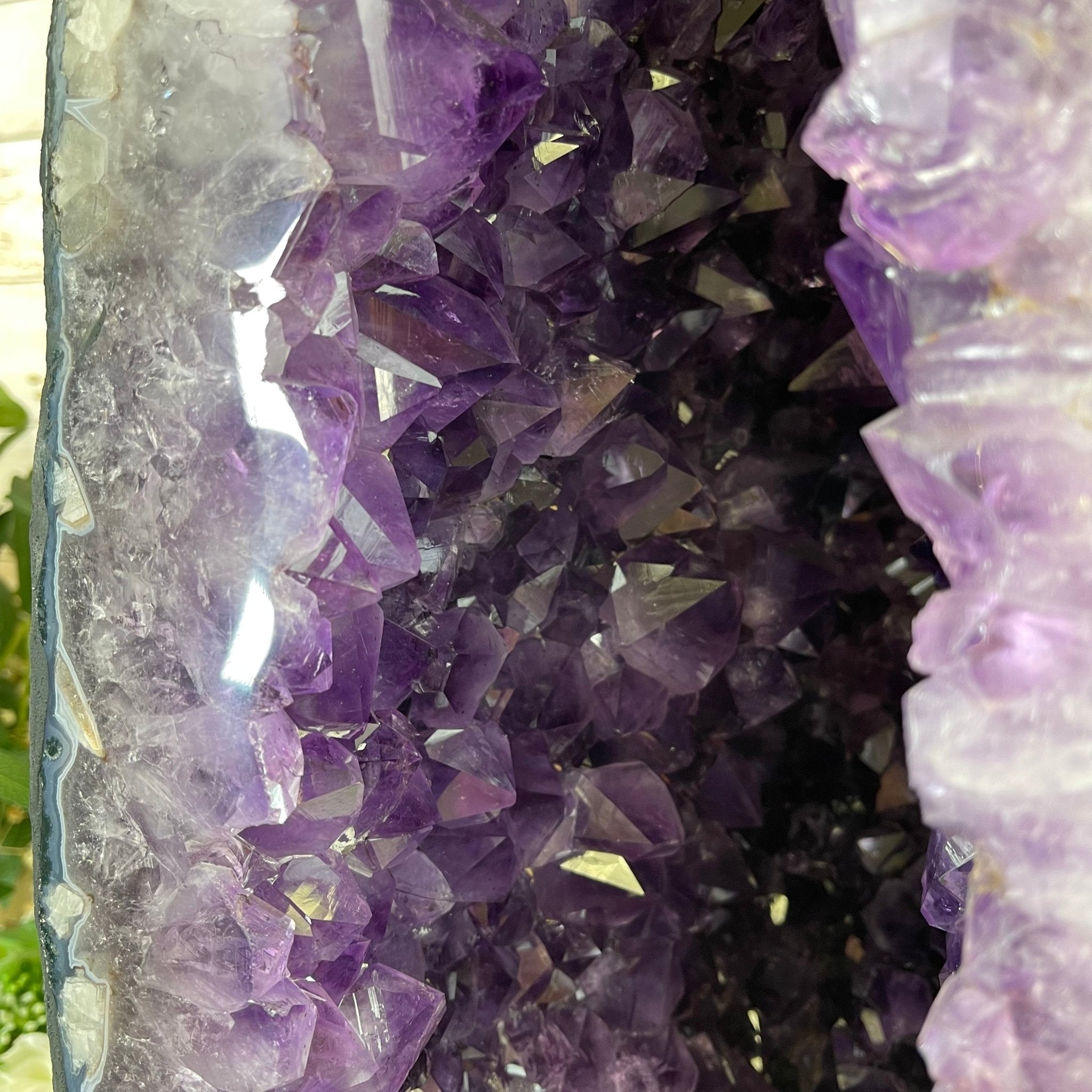 Extra Quality Brazilian Amethyst Cathedral, 125.7 lbs & 29.75" Tall #5601-0711 by Brazil Gems - Brazil GemsBrazil GemsExtra Quality Brazilian Amethyst Cathedral, 125.7 lbs & 29.75" Tall #5601-0711 by Brazil GemsCathedrals5601-0711