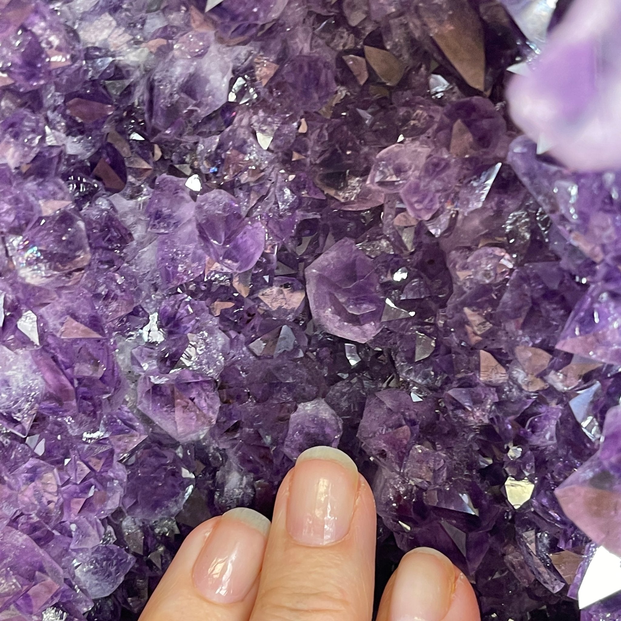 Extra Quality Brazilian Amethyst Cathedral, 12.75” tall & 39.2 lbs #5601-0636 by Brazil Gems - Brazil GemsBrazil GemsExtra Quality Brazilian Amethyst Cathedral, 12.75” tall & 39.2 lbs #5601-0636 by Brazil GemsCathedrals5601-0636