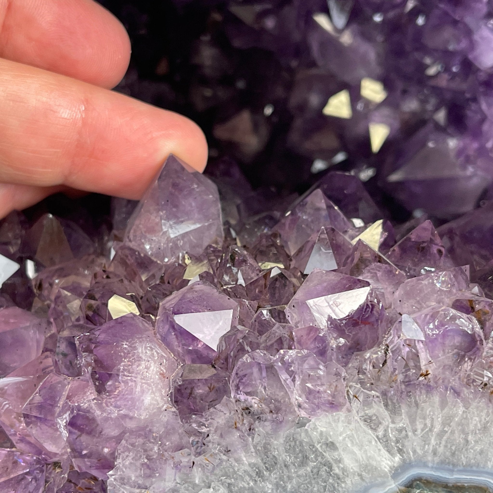 Extra Quality Brazilian Amethyst Cathedral, 13” tall & 48.7 lbs #5601-0611 by Brazil Gems - Brazil GemsBrazil GemsExtra Quality Brazilian Amethyst Cathedral, 13” tall & 48.7 lbs #5601-0611 by Brazil GemsCathedrals5601-0611