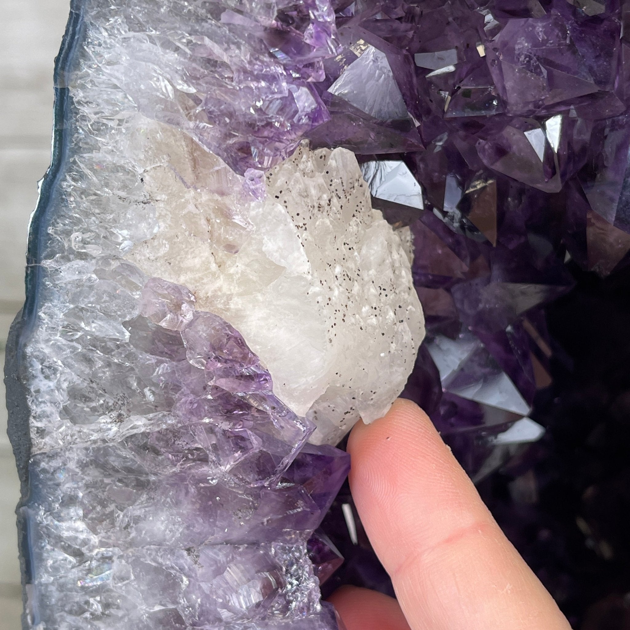 Extra Quality Brazilian Amethyst Cathedral, 16.6” tall & 47.2 lbs #5601-0526 by Brazil Gems - Brazil GemsBrazil GemsExtra Quality Brazilian Amethyst Cathedral, 16.6” tall & 47.2 lbs #5601-0526 by Brazil GemsCathedrals5601-0526